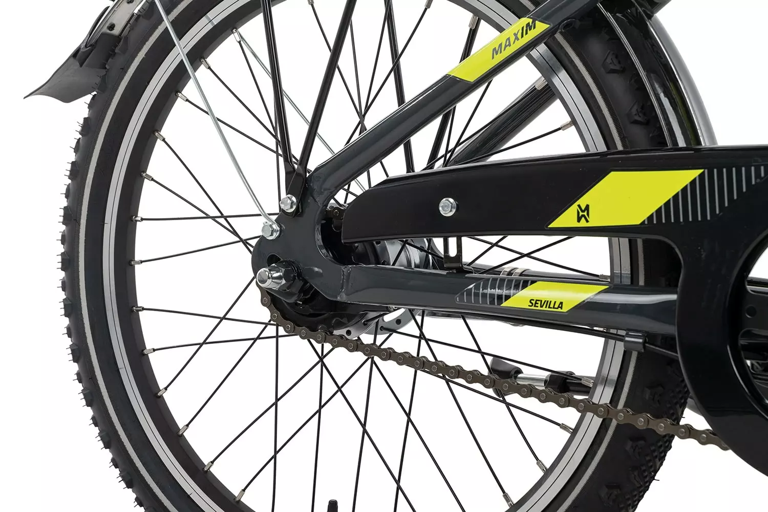 Maxim Sevilla Alu 7 20 Banana | 30 Cm | Raven Grey | 20 Zoll 4 Maxim Sevilla Alu 7 20 Banana | 30 Cm | Raven Grey | 20 Zoll – Bild 2