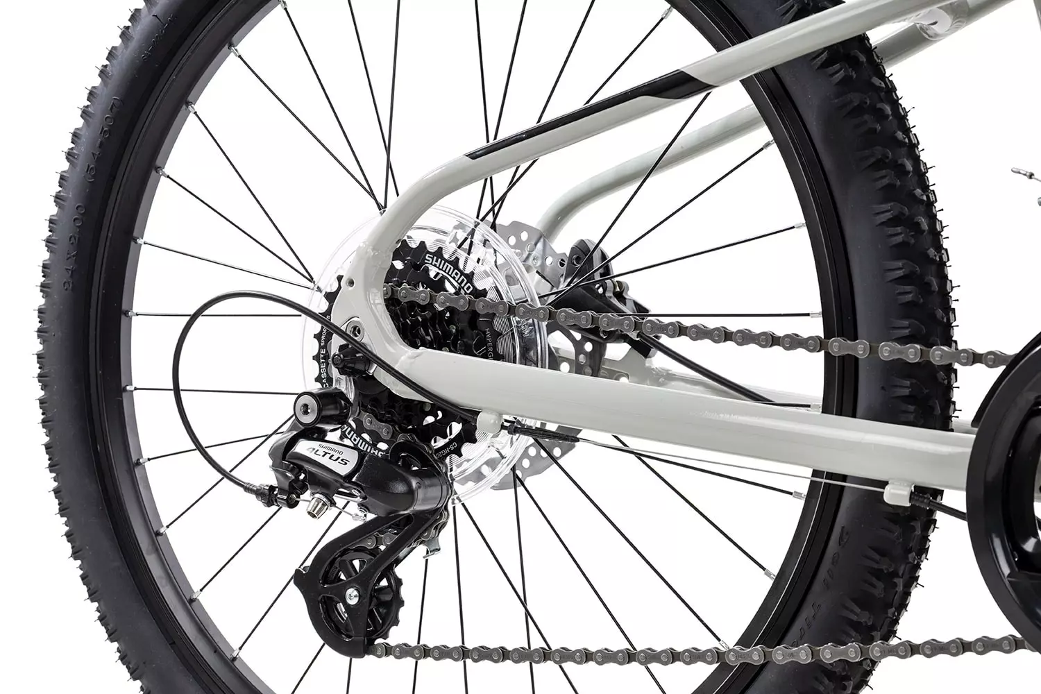 Axess STIPE PRO 24 | 12 Zoll | Grey/black/red | 24 Zoll 4 Axess STIPE PRO 24 | 12 Zoll | Grey/black/red | 24 Zoll – Bild 2