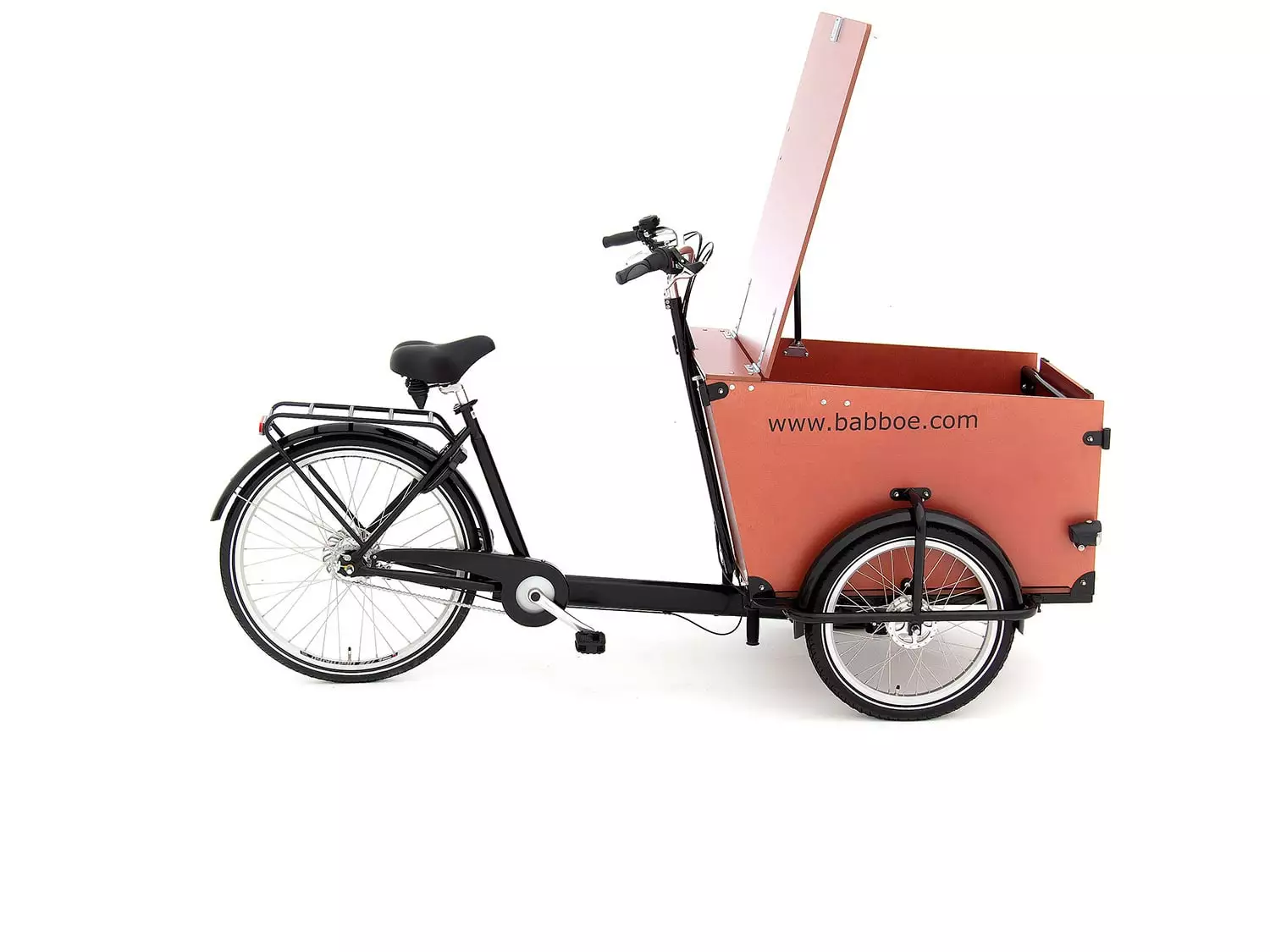 Babboe Pro Trike 265L TB/RB | 50 Cm | Braun | 26 Zoll 4 Babboe Pro Trike 265L TB/RB | 50 Cm | Braun | 26 Zoll – Bild 2