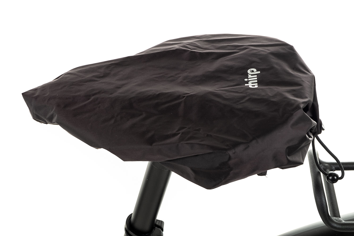 Chirp Sattel Regenschutz | Schwarz 4 Chirp Sattel Regenschutz | Schwarz – Bild 2
