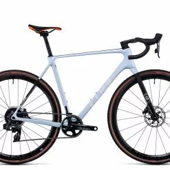 Cube Cross Race C:68X SLT 2022 | 61 Cm | Frostwhite´n´orange | 28 Zoll