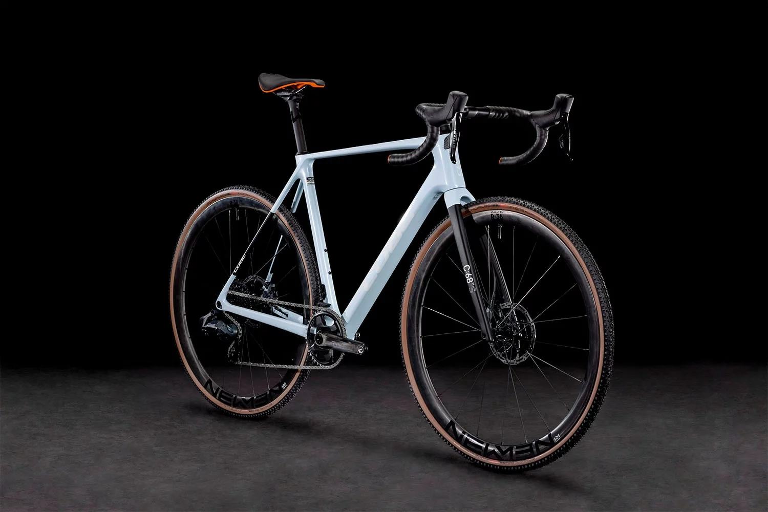 Cube Cross Race C:68X SLT 2022 | 61 Cm | Frostwhite´n´orange | 28 Zoll 4 Cube Cross Race C:68X SLT 2022 | 61 Cm | Frostwhite´n´orange | 28 Zoll – Bild 2