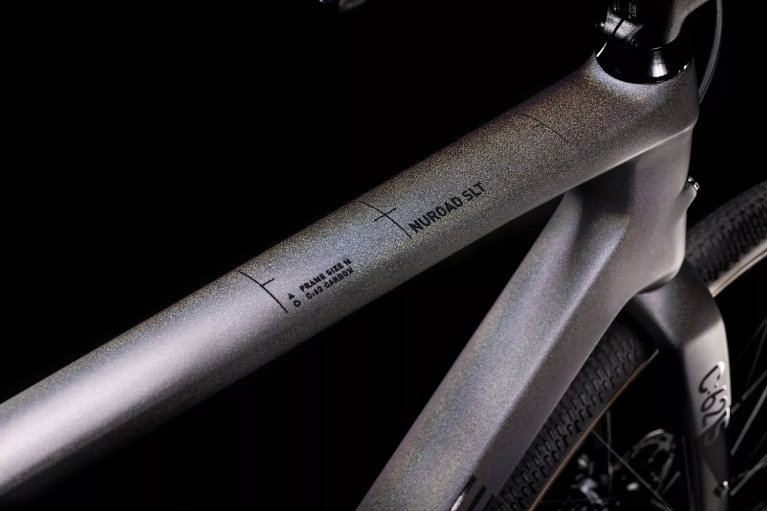 Cube Nuroad C:62 SLT 2022 | 58 Cm | Flatprizmblack´n´black | 28 Zoll 6 Cube Nuroad C:62 SLT 2022 | 58 Cm | Flatprizmblack´n´black | 28 Zoll – Bild 4