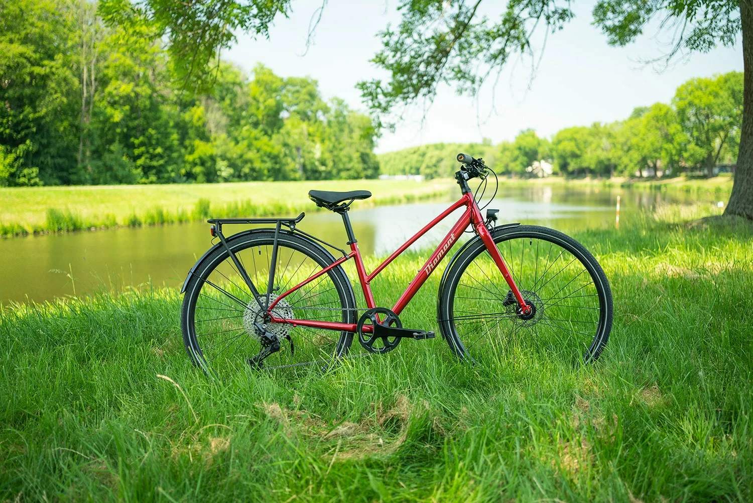 Diamant Rubin Legere Trapez 2022 | 55 Cm | Aventurinrot Metallic | 28 Zoll 4 Diamant Rubin Legere Trapez 2022 | 55 Cm | Aventurinrot Metallic | 28 Zoll – Bild 2