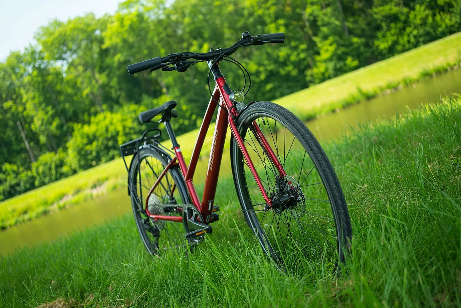 Diamant Rubin Legere Trapez 2022 | 55 Cm | Aventurinrot Metallic | 28 Zoll 5 Diamant Rubin Legere Trapez 2022 | 55 Cm | Aventurinrot Metallic | 28 Zoll – Bild 3