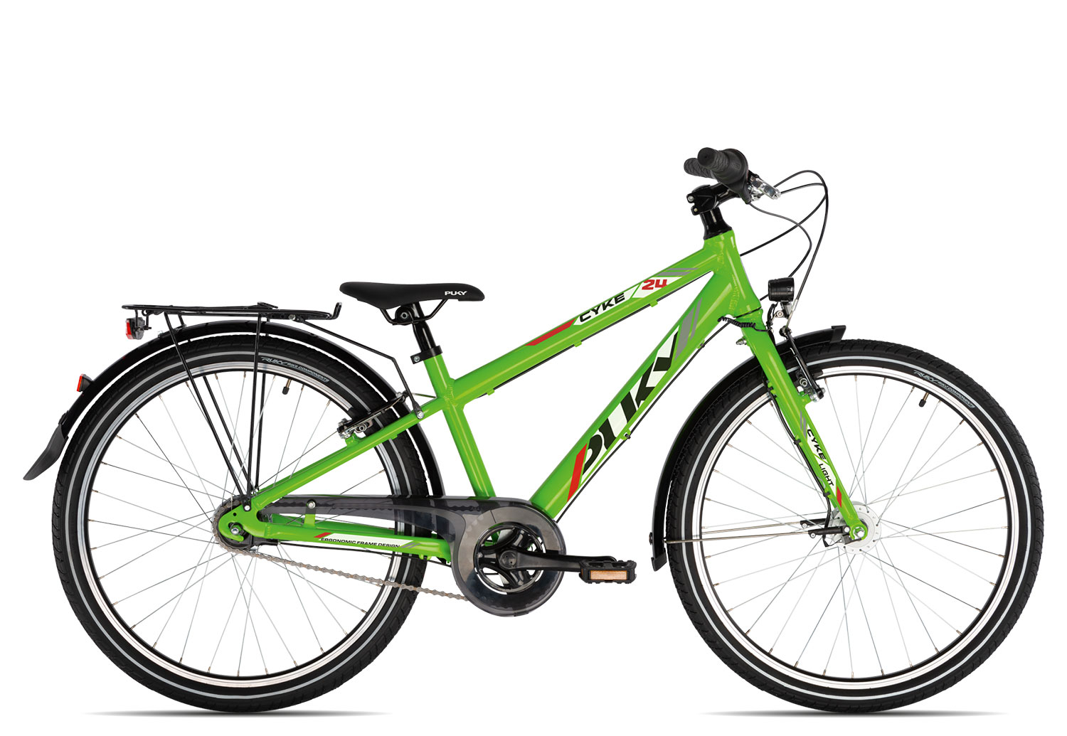 Puky CYKE 24-7 Alu Light | 35 Cm | Kiwi | 24 Zoll 3 Puky CYKE 24-7 Alu Light | 35 Cm | Kiwi | 24 Zoll