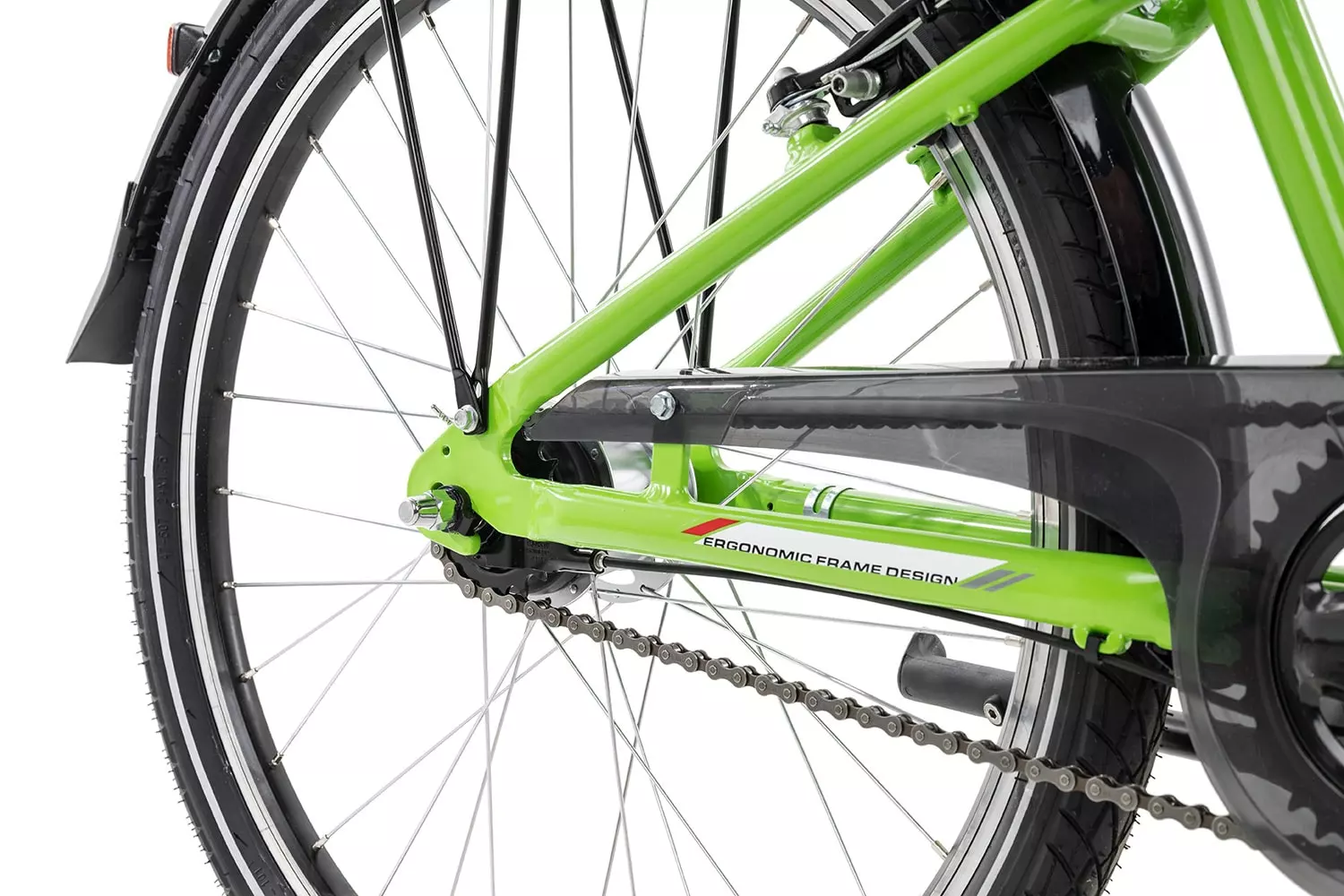 Puky CYKE 24-7 Alu Light | 35 Cm | Kiwi | 24 Zoll 4 Puky CYKE 24-7 Alu Light | 35 Cm | Kiwi | 24 Zoll – Bild 2