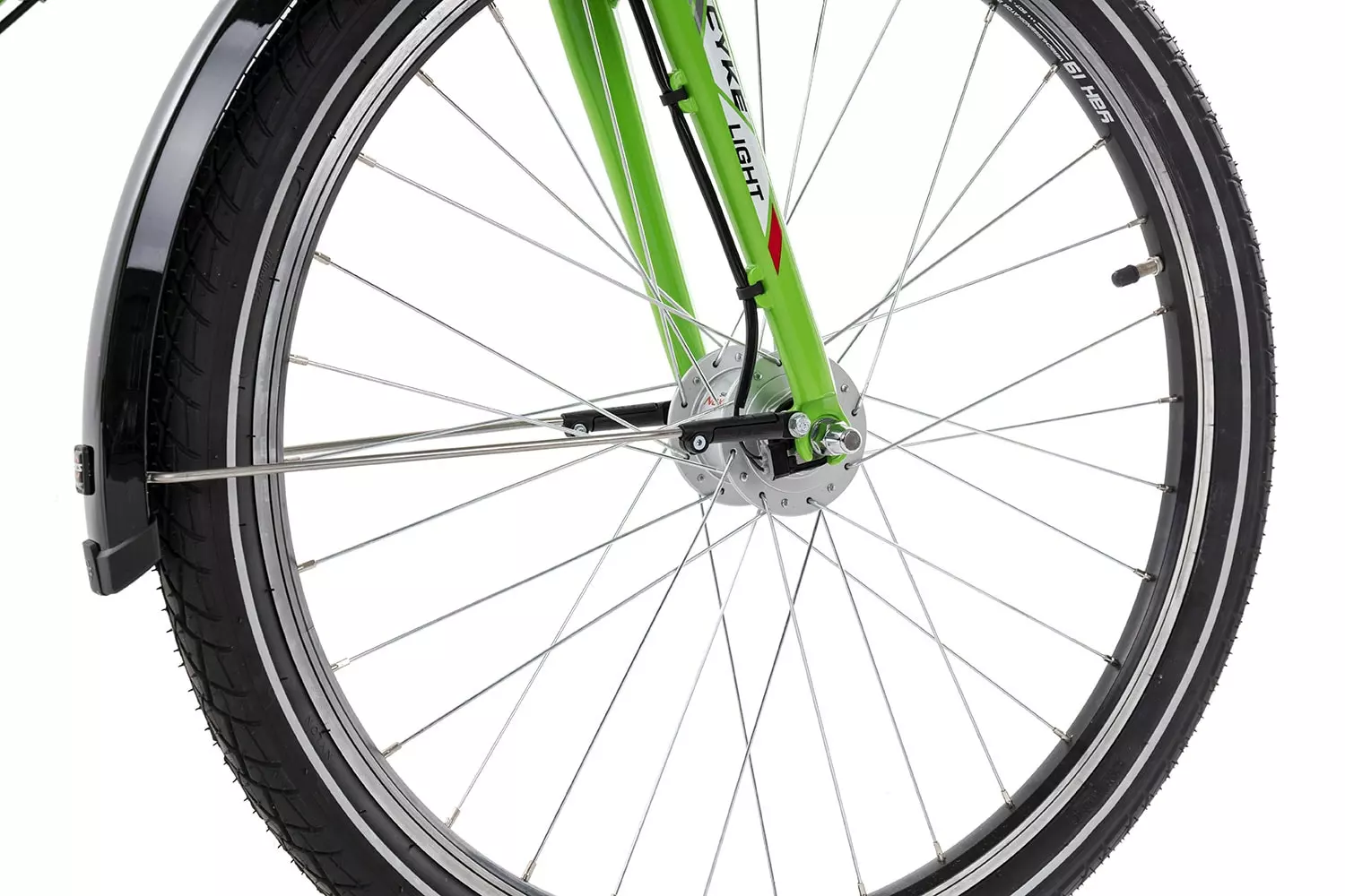 Puky CYKE 24-7 Alu Light | 35 Cm | Kiwi | 24 Zoll 5 Puky CYKE 24-7 Alu Light | 35 Cm | Kiwi | 24 Zoll – Bild 3