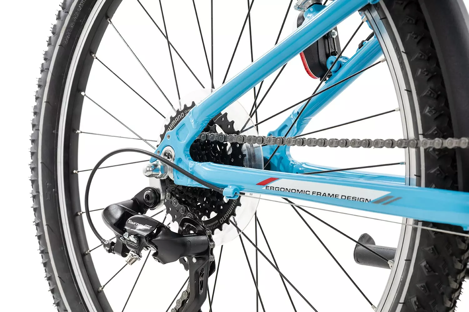 Puky CYKE 24-8 Alu Light Active | 35 Cm | Fresh Blue | 24 Zoll 4 Puky CYKE 24-8 Alu Light Active | 35 Cm | Fresh Blue | 24 Zoll – Bild 2