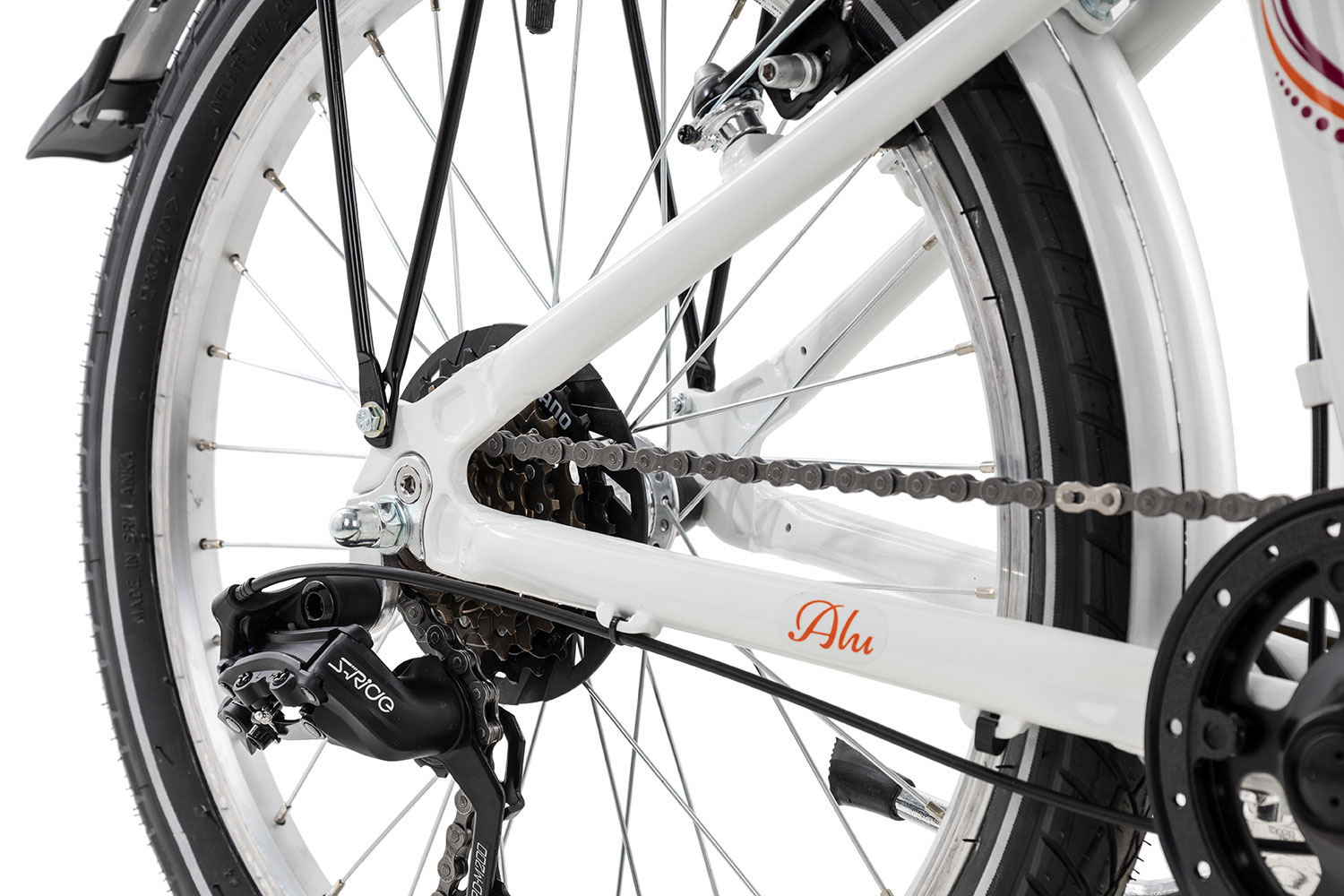 Puky SKYRIDE 20-6 Alu S-Ride | Unisize | Weiss | 20 Zoll 4 Puky SKYRIDE 20-6 Alu S-Ride | Unisize | Weiss | 20 Zoll – Bild 2