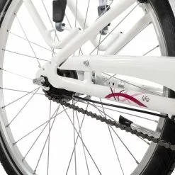 Puky Skyride 24-7 Alu Light | 35 Cm | Weiss | 24 Zoll 9 Puky Skyride 24-7 Alu Light | 35 Cm | Weiss | 24 Zoll -Mountainbike Verkaufsladen puky skyride 24 7 alu light wave weiss 64667 02