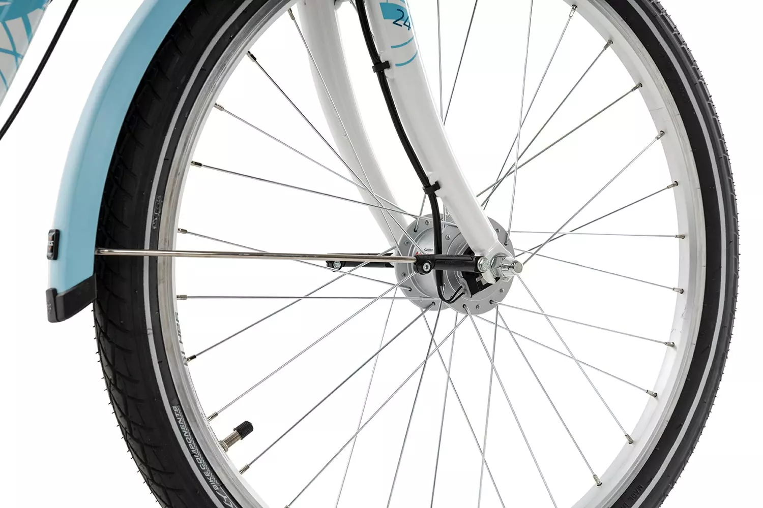 Puky SKYRIDE 24-8 Alu Light S-Ride | Unisize | Weiss | 24 Zoll 5 Puky SKYRIDE 24-8 Alu Light S-Ride | Unisize | Weiss | 24 Zoll – Bild 3