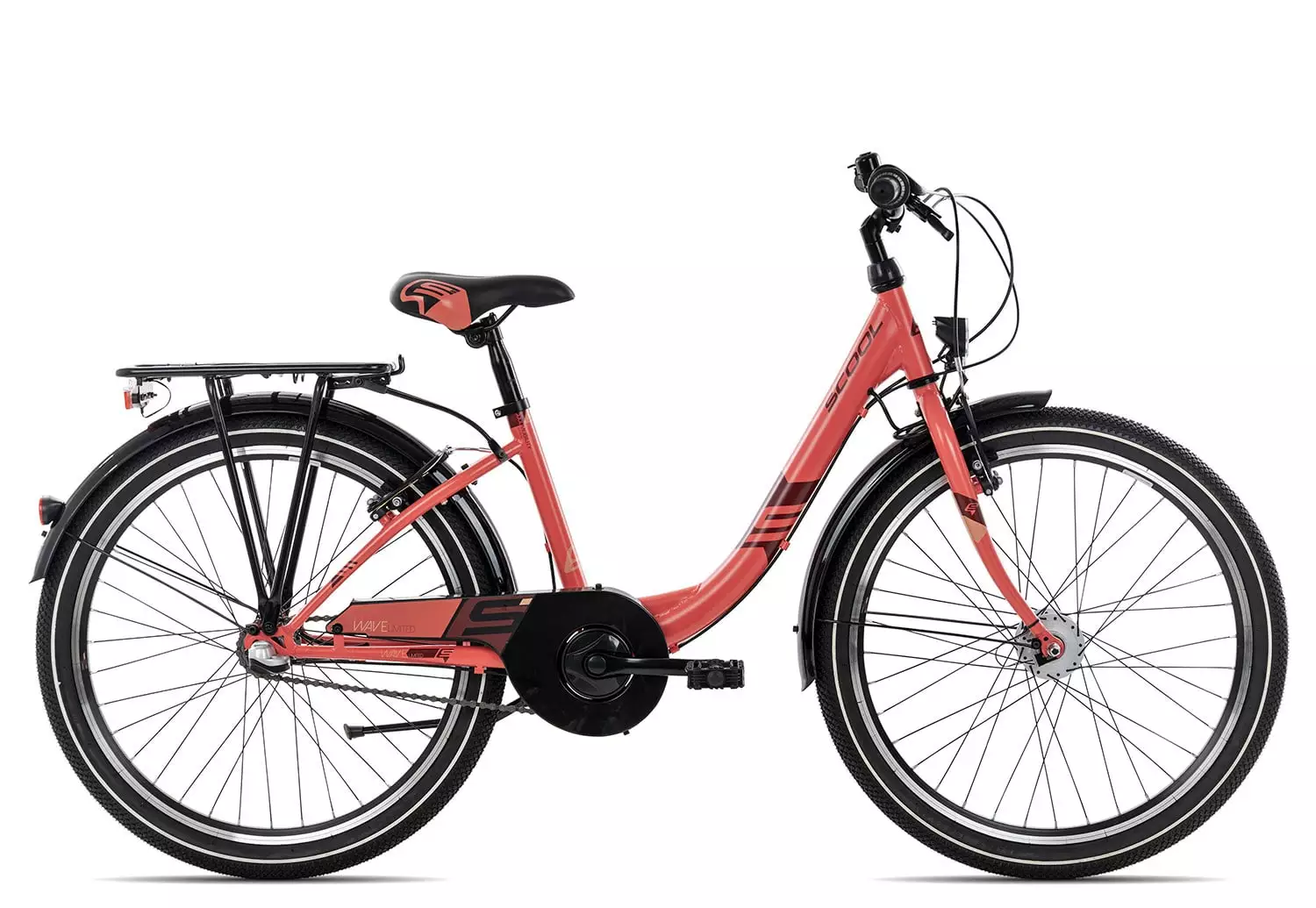 SCool Wave Steel LTD 24-3 | 38 Cm | Coral/wine | 24 Zoll 3 SCool Wave Steel LTD 24-3 | 38 Cm | Coral/wine | 24 Zoll