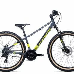 SCool Xroc Alloy 26-24 | 45 Cm | Grey/lemon | 26 Zoll