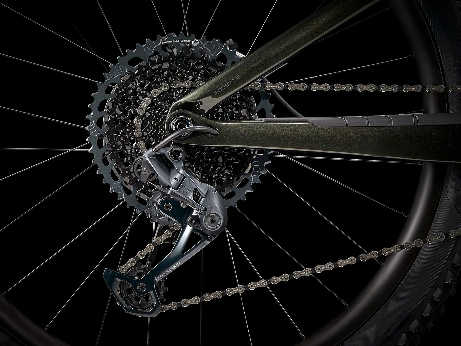 Trek Remedy 9.8 | XL | Gloss Black Olive/matte Dnister Black | 27.5 Zoll 5 Trek Remedy 9.8 | XL | Gloss Black Olive/matte Dnister Black | 27.5 Zoll – Bild 3