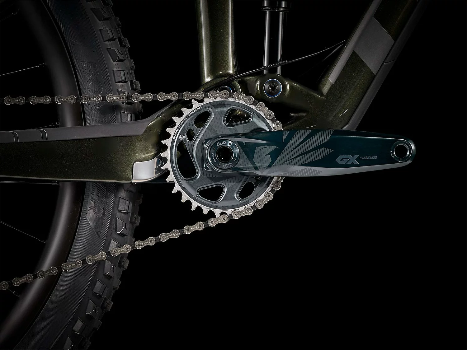 Trek Remedy 9.8 | XL | Gloss Black Olive/matte Dnister Black | 27.5 Zoll 6 Trek Remedy 9.8 | XL | Gloss Black Olive/matte Dnister Black | 27.5 Zoll – Bild 4