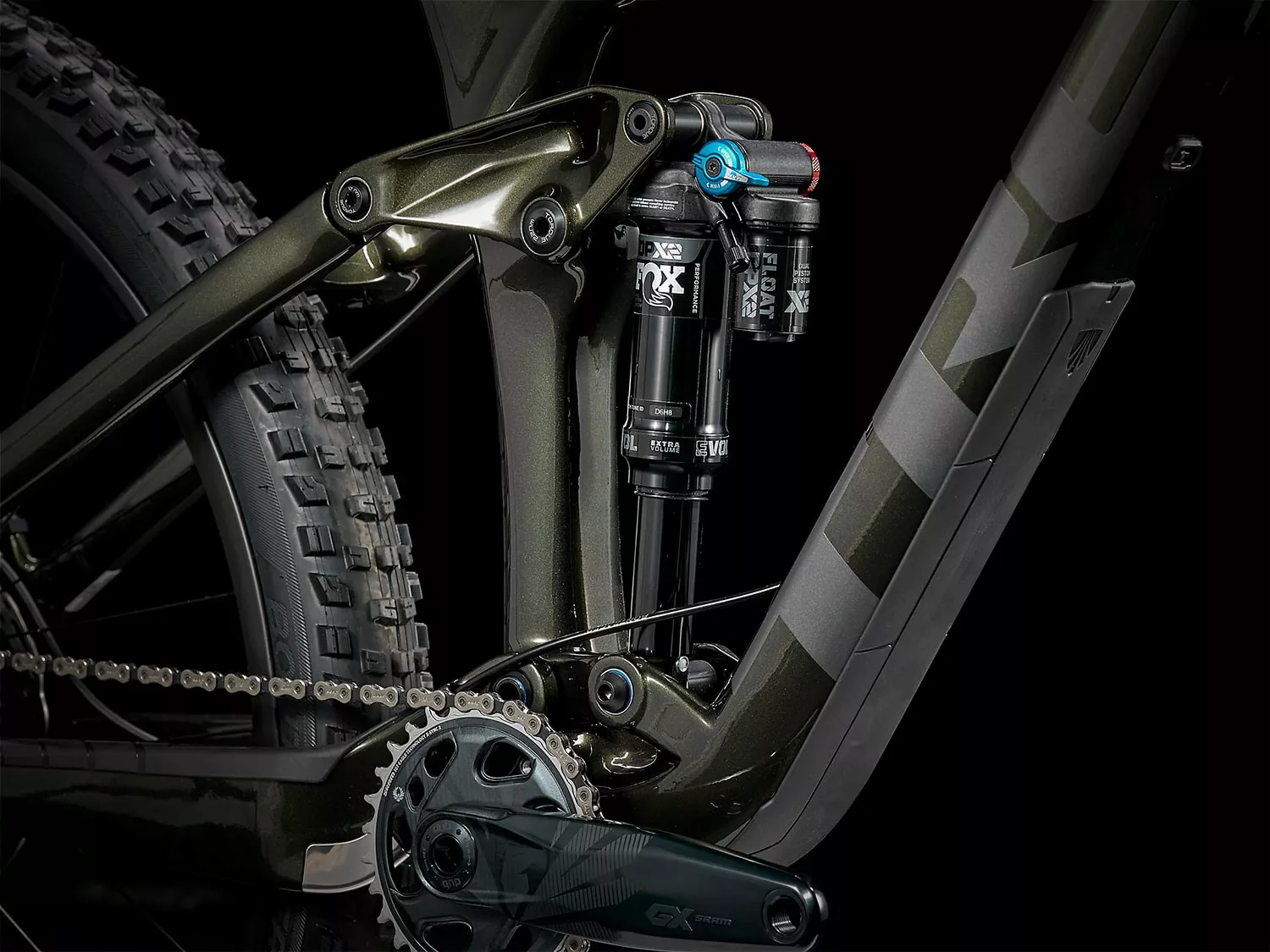 Trek Remedy 9.8 | XL | Gloss Black Olive/matte Dnister Black | 27.5 Zoll 7 Trek Remedy 9.8 | XL | Gloss Black Olive/matte Dnister Black | 27.5 Zoll – Bild 5